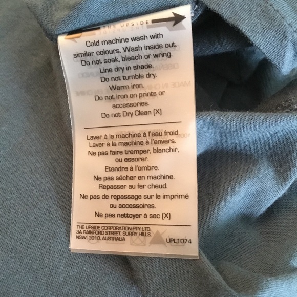 The Upside (Aussie lux brand) Athletic T-shirt Tags Removed - Picture 5 of 6